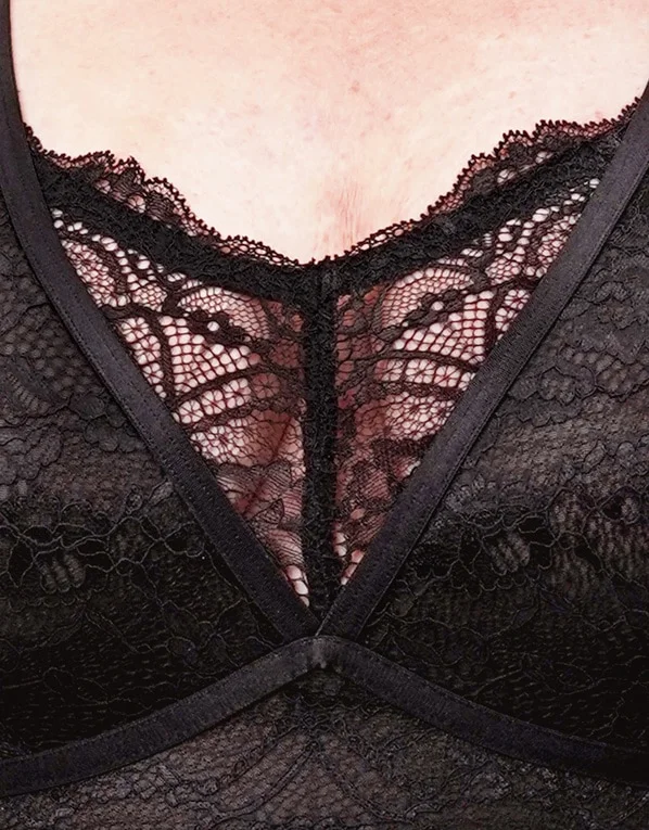 SugarShape Bralette "Eliana Satin" Black 7 SugarShape Bralette "Eliana Satin" Black – Bild 5