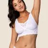 SugarShape Bralette "Eliana" White -Unterwäsche Verkäufe sugarshape bralette eliana white front packshot model white single crop 1