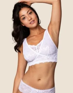 SugarShape Bralette "Eliana" White