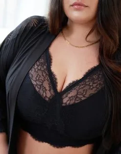 SugarShape Bralette "Emilia" Black -Unterwäsche Verkäufe sugarshape bralette emilia black front editorial single bhs 95 117 5 crop 3