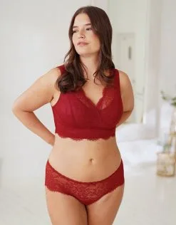 SugarShape Panty "Emilia" Burgundy -Unterwäsche Verkäufe sugarshape bralette panty emilia burgundy front editorial single bhs 85 97 5 hs 105 full 1