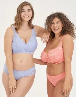 SugarShape Bralette "Suki" Cornflower -Unterwäsche Verkäufe sugarshape bralette panty suki cornflower front editorial double full 3