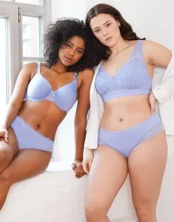 SugarShape Bralette "Suki" Cornflower -Unterwäsche Verkäufe sugarshape bralette suki cornflower front editorial double crop 3