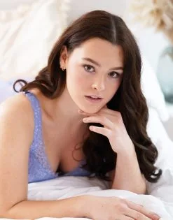 SugarShape Bralette "Suki" Cornflower -Unterwäsche Verkäufe sugarshape bralette suki cornflower front editorial single crop 1