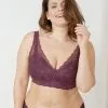 SugarShape Bralette "Suki" Maroon -Unterwäsche Verkäufe sugarshape bralette suki maroon front editorial single crop 1