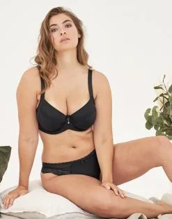 SugarShape BH "Clara Basic" Black -Unterwäsche Verkäufe sugarshape buegel bh clara black front editorial single full 1