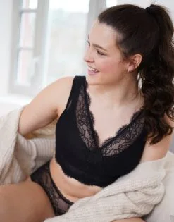 SugarShape Panty "Emilia" Black -Unterwäsche Verkäufe sugarshape editorial emilia bralette black