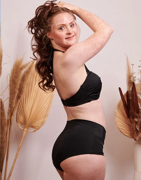 SugarShape Fold-over Bikini-Slip "Monaco" Black 11 SugarShape Fold-over Bikini-Slip "Monaco" Black – Bild 9