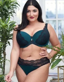 SugarShape High-Panty "Pure Divine" Peacock -Unterwäsche Verkäufe sugarshape high panty pure divine front editorial single full 1