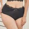 SugarShape High-Waist-Panty "Sophia" Black/beige -Unterwäsche Verkäufe sugarshape high panty sophia front editorial single hs 100 crop 1