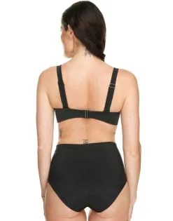 SugarShape Bikini-High-Waist-Panty "Monaco" Black 15 SugarShape Bikini-High-Waist-Panty "Monaco" Black -Unterwäsche Verkäufe sugarshape highwaist panty monaco back packshot model white single full 1