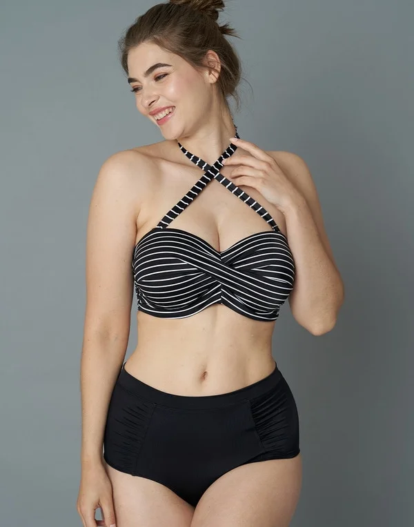 SugarShape Bikini-High-Waist-Panty "Monaco" Black 5 SugarShape Bikini-High-Waist-Panty "Monaco" Black – Bild 3