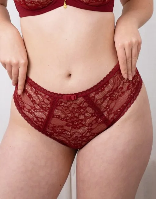 SugarShape High-Panty "Valerie" Burgundy 5 SugarShape High-Panty "Valerie" Burgundy -Unterwäsche Verkäufe sugarshape hp valerie burgundy front editorial single hs 95 crop 1