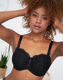 SugarShape BH "Diamond Classic" Black -Unterwäsche Verkäufe sugarshape multiway bh diamond black front editorial single bhs 75 90 crop 03