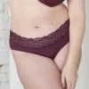 SugarShape Panty "Pure Lace" Maroon 1 SugarShape Panty "Pure Lace" Maroon -Unterwäsche Verkäufe sugarshape panty pure lace maroon front editorial single crop 1