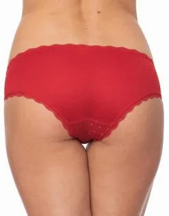 SugarShape Panty "Ruby" Red -Unterwäsche Verkäufe sugarshape panty ruby red front packshot model white single crop 1