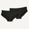 SugarShape Panty-Set "Basic" Black -Unterwäsche Verkäufe sugarshape panty set basic black back editorial 100