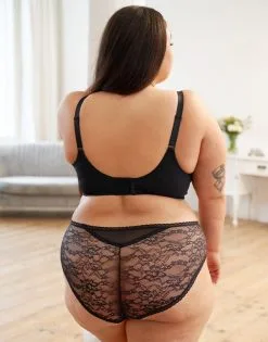 SugarShape Panty "Valerie" Black/beige -Unterwäsche Verkäufe sugarshape plunge bh panty valerie black beige back editorial single bhs 95 117 5 hs 125 full 1