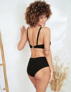 SugarShape Schalen-Bikini-Top "Valencia" Black 19 SugarShape Schalen-Bikini-Top "Valencia" Black -Unterwäsche Verkäufe sugarshape schalen bikini top valencia black back editorial single full 1