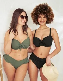SugarShape Schalen-Bikini-Top "Valencia" Black 22 SugarShape Schalen-Bikini-Top "Valencia" Black -Unterwäsche Verkäufe sugarshape schalen bikini top valencia black front editorial double full 11
