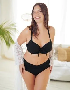 SugarShape Schalen-Bikini-Top "Valencia" Black 18 SugarShape Schalen-Bikini-Top "Valencia" Black -Unterwäsche Verkäufe sugarshape schalen bikini top valencia black front editorial single full1