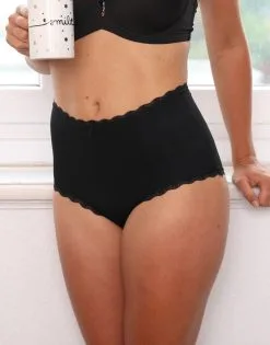 SugarShape High-Waist-Panty "Pure Basic" Black