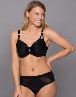 SugarShape Panty "Roxanne" Black -Unterwäsche Verkäufe sugarshape shop roxanne panty bh front