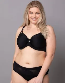 SugarShape Panty "Roxanne" Black -Unterwäsche Verkäufe sugarshape shop roxanne panty bh front 2