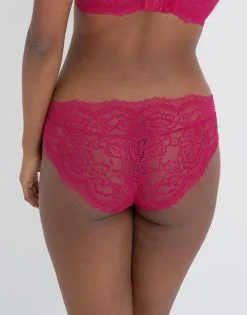 SugarShape Slip "Lucy" Raspberry -Unterwäsche Verkäufe sugarshape slip lucy raspberry back editorial single hs 105 crop 1