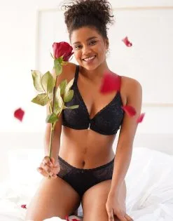 SugarShape Panty "Valerie" Black -Unterwäsche Verkäufe sugarshape slip valerie black front editorial single full 1