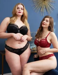 SugarShape BH "Eliana Velvet" Black 22 SugarShape BH "Eliana Velvet" Black -Unterwäsche Verkäufe sugarshape spitzen bh eliana velvet black front editorial double full 2