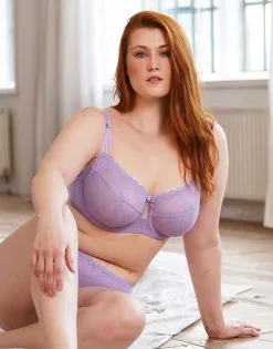 SugarShape BH "Sienna" Lavender -Unterwäsche Verkäufe sugarshape spitzen bh panty sienna lavender front editorial single bhs 90 107 5 hs 115 full 3