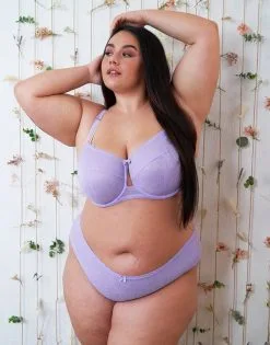 SugarShape BH "Sienna" Lavender -Unterwäsche Verkäufe sugarshape spitzen bh panty sienna lavender front editorial single bhs 95 117 5 hs 125 full 1