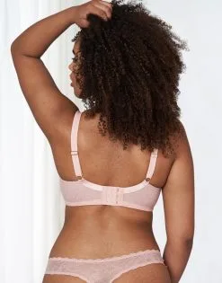 SugarShape BH "Sienna" Rose -Unterwäsche Verkäufe sugarshape spitzen bh sienna rose back editorial single crop 1