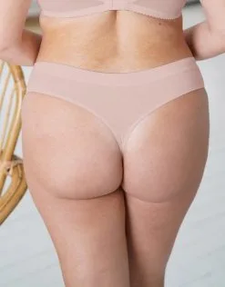 SugarShape String-Set "Cotton Basic" -Unterwäsche Verkäufe sugarshape string basic cotton cappuccino back editorial single crop 1