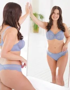 SugarShape String "Clara" Blue-grey 15 SugarShape String "Clara" Blue-grey -Unterwäsche Verkäufe sugarshape string clara lace bluegrey front editorial single hs 105 full 2