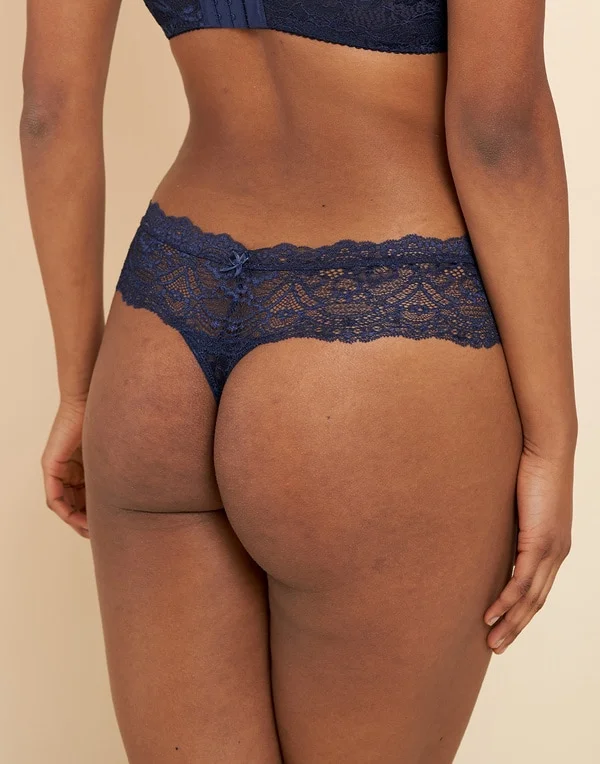 SugarShape String "Eliana Velvet" Navy 4 SugarShape String "Eliana Velvet" Navy – Bild 2