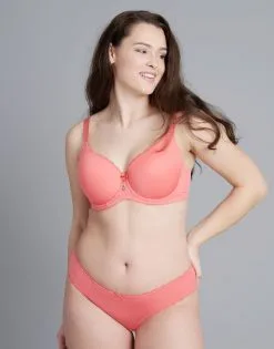 SugarShape String "Pure Basic" Coral -Unterwäsche Verkäufe sugarshape string pure basic coral front packshot model grey single full 1