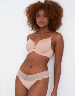 SugarShape String "Pure Lace" Cappuccino -Unterwäsche Verkäufe sugarshape string pure lace cappuccino front editorial single full 1 neu