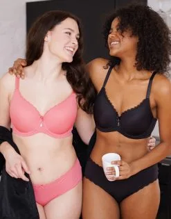 SugarShape BH "Pure Basic" Black -Unterwäsche Verkäufe sugarshape t shirt bh panty pure basic black front editorial double full 3