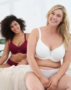 SugarShape BH "Pure Basic" Bordeaux -Unterwäsche Verkäufe sugarshape t shirt bh pure basic bordeaux front editorial double full 2