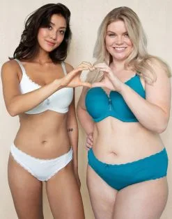 SugarShape BH "Pure Basic" Petrol -Unterwäsche Verkäufe sugarshape t shirt bh pure basic petrol front editorial double full 1