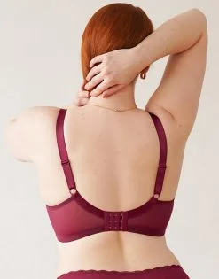 SugarShape BH "Pure Passion" Bordeaux -Unterwäsche Verkäufe sugarshape t shirt bh pure passion bordeaux back editorial single bhs 90 107 5 crop 1