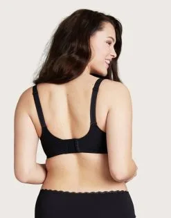 SugarShape BH "True Classic" Black -Unterwäsche Verkäufe sugarshape t shirt bh true classic black back editorial single bhs 80 97 5 crop 1