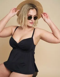 SugarShape Tankini-Top "Nizza" Black 17 SugarShape Tankini-Top "Nizza" Black -Unterwäsche Verkäufe sugarshape tankini top nizza front editorial single bhs 80 97 5 hs 110 full 2