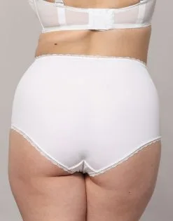 SugarShape High-Waist-Panty "Diamond" Ivory -Unterwäsche Verkäufe sugarshape diamond highwaistpanty back
